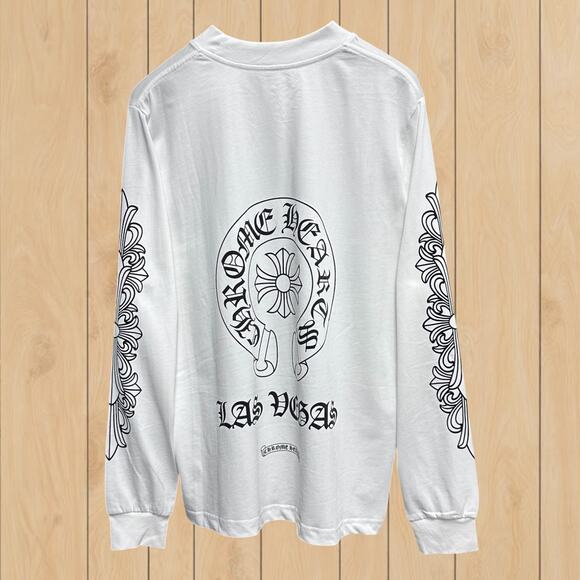 Chrome Hearts Men's Classic White Long Sleeve - Picture 2 of 4
